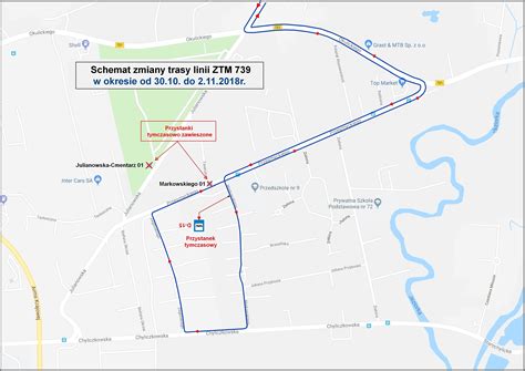 Zmiany tras linii 739, L39 oraz 724 | Oficjalna strona Miasta i Gminy ...