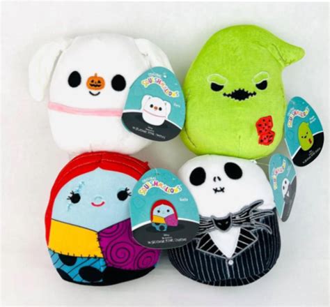 Nightmare Before Christmas Squishmallow Sugacane Toys