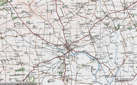 Historic Ordnance Survey Map of Driffield, 1924