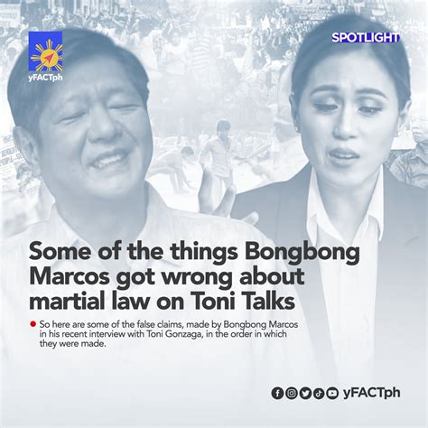 Yfactph On Twitter Spotlight Bongbong Marcos Made Several False