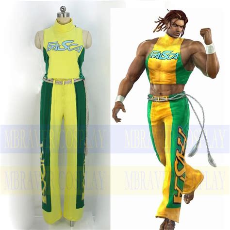 Customized movie Tekken 6 cosplay Eddy Gordo Cosplay Costume-in Game Costumes from Novelty ...