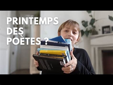 printemps des poètes récap lectures YouTube