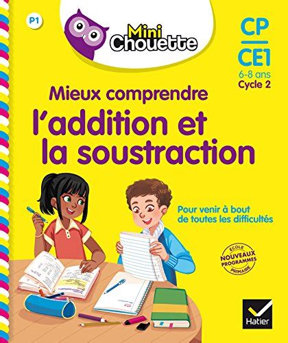 Mini Chouette Mieux Comprendre L Addition Et La Soustraction CP CE1 6