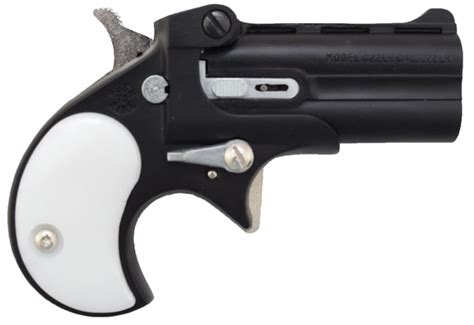 Cobra Derringer 22lr Over Under Blackpearl Grips C22bp