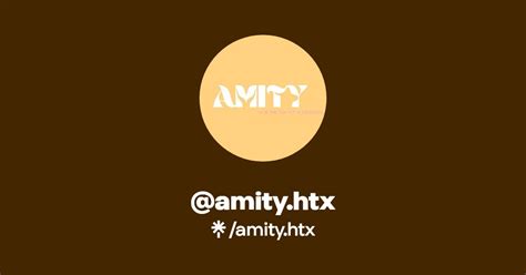 Amity Htx Instagram TikTok Linktree