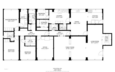 2D Floor Plan From Matterport Home3ds