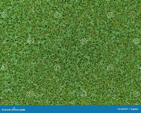 Macro Texture Household Green Scrubbie Stock Image Image Of