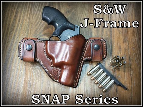 Custom Concealed Carry Leather Holster (OWB) Smith & Wesson J Frame | Turner Leatherworks