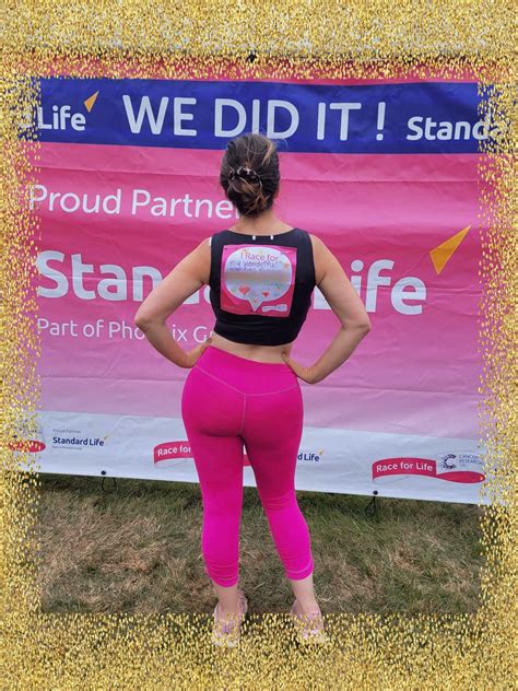 Freya On Twitter Yesterday I Ran Race For Life With Three Dear