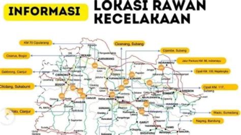 13 Jalur Mudik Rawan Kecelakaan Di Wilayah Jawa Barat Lengkap Jalur