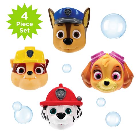 Buy Nickelodeons Paw Patrol Chase Marshall Rubble And Skye Squirt