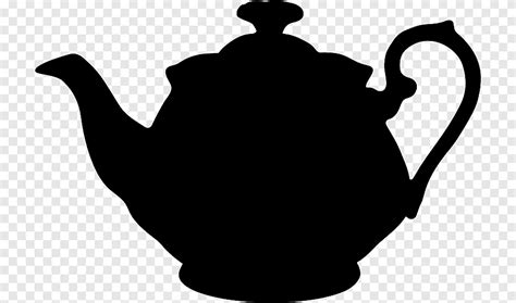 Teapot Silhouette, pot, tea, teacup png | PNGEgg