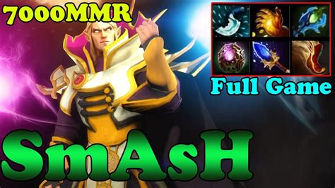 Dota Smash Mmr Plays Invoker Full Game Ranked Match