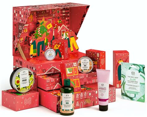 Calendrier De L Avent Beaut Lequel Choisir The Body Shop