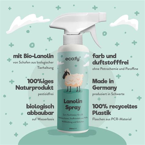 Eco Fy Lanolin Spray 250 Ml Shop Apotheke