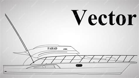 Premium Vector Ship Line Art Vector