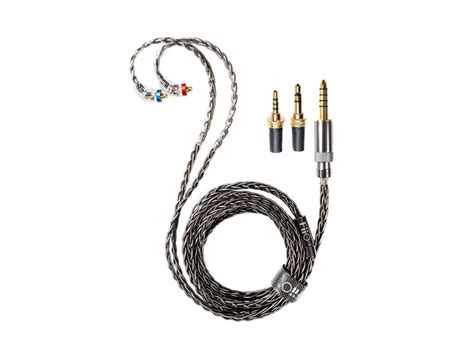 Fiio Lc Rc Mmcx Earphone Cable With Mm Mm Mm Terminations