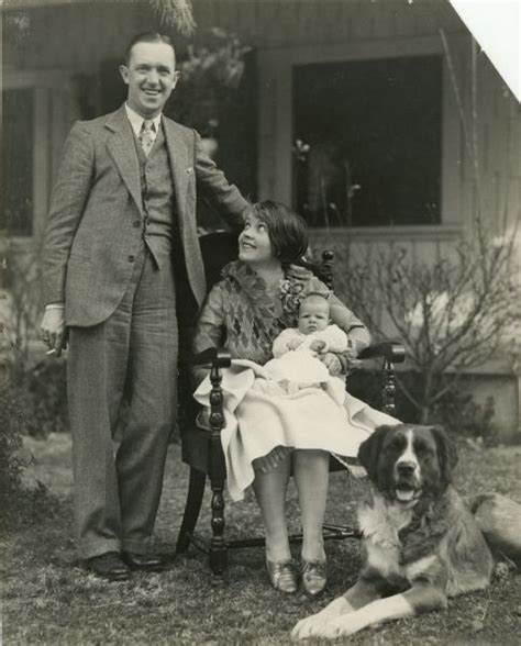 Stan Laurel Wife And Baby Daughter Photograph Wisconsin Historical
