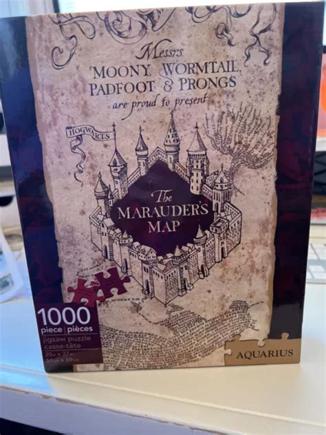 HARRY POTTER LA carte du maraudeur 1000 pièces puzzle EUR 18 65