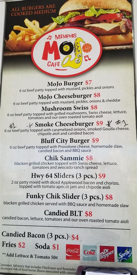 Memphis Food Truck Park menu in Memphis, Tennessee, USA