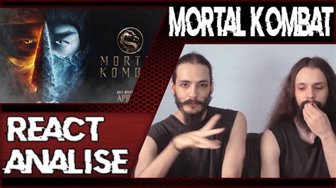 React An Lise Mortal Kombat Trailer Oficial Youtube