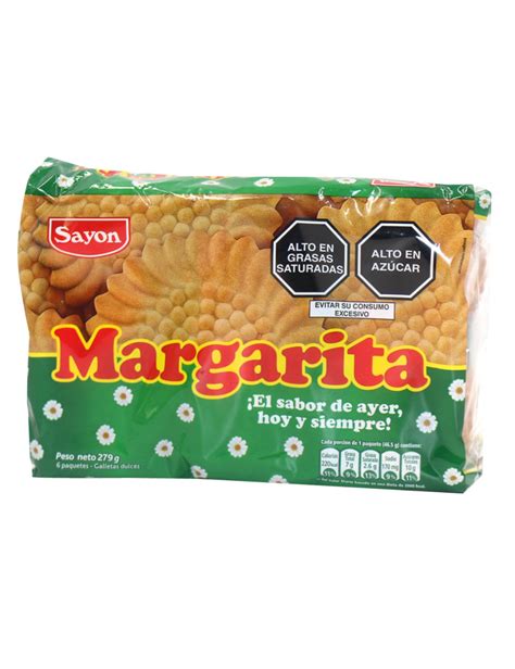 MARGARITAS GALLETAS X 279 GR SIX PACK