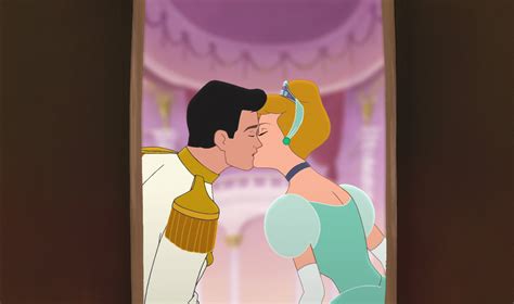 Image - Cinderella and Prince Charming's kiss in Cinderella II.jpg ...