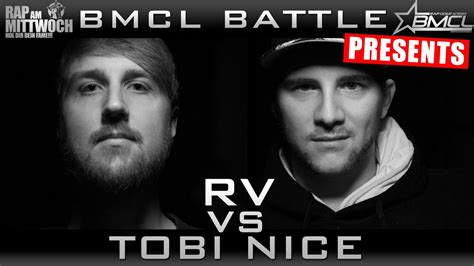 Bmcl Rap Battle Rv Vs Tobi Nice Battlemania Championsleague Youtube