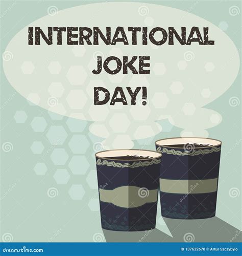 International Joke Day Background Illustration Happy Yellow Face