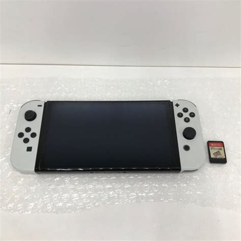 【傷や汚れあり】【ジャンク品】任天堂 Nintendo Switch 有機elモデル Heg 001 本体 Joy Conのみ スイッチ