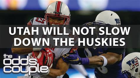 Washington Huskies Vs Utah Utes Pick College Football Week 9 Youtube