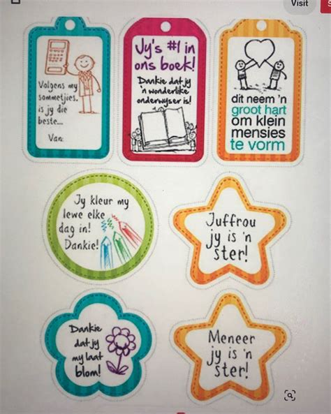 Dankie Juffrou Teacher Appreciation Quotes