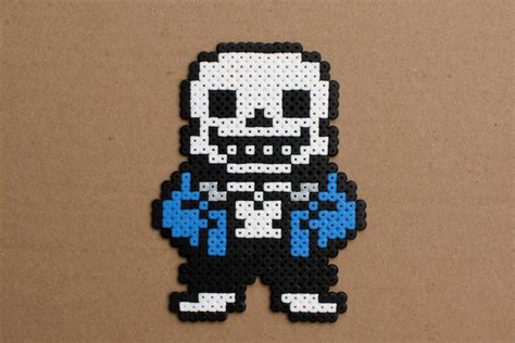 Sans Perler Beads Undertale Pixel Art Perler Beads Pixel Art Grid Sexiz Pix