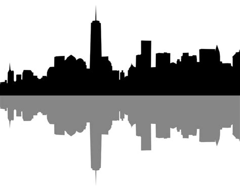City Background Illustration Black 22534277 Png