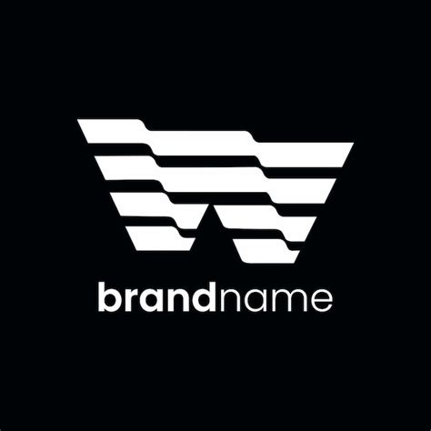 Premium Vector Letter W Logo Design Simple Minimal Icon