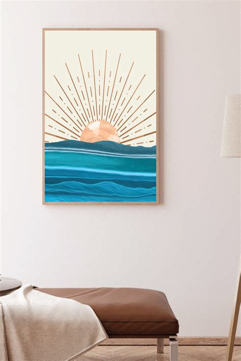 Sunrise Wall Art Sunrise Wall Decor Sunrise Printable Etsy