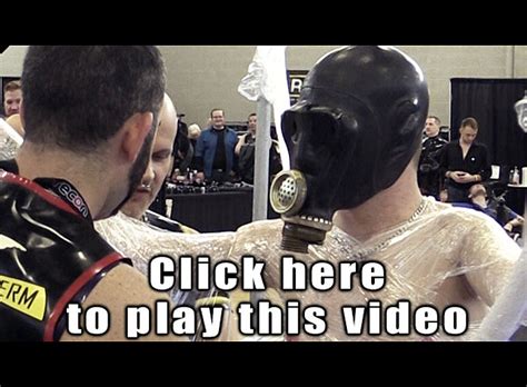 R191 Rubber Gay BDSM Fetish Porn Serious Male Bondage