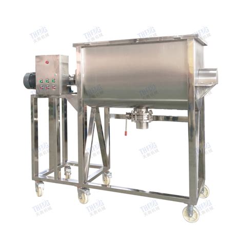 Horizontal Dual Paddle Dry Cement Mortar Putty Adhesive Powder Mixer