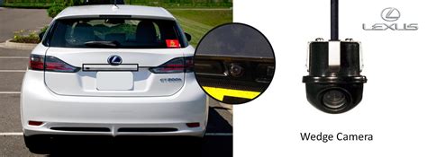 Lexus Ct200h Reversing Rear View Camera Kit With Guidelines