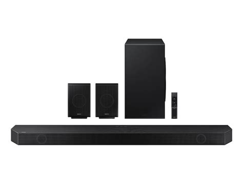 Hw Q990b 11 1 4ch Soundbar W Wireless Dolby Atmos Dts X And Rear Speakers 2022 Home Theater