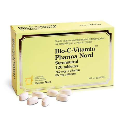 Pharma Nord Bio C Vitamin 120 Stk 135 95 Kr