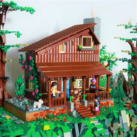 LEGO IDEAS An Escape A Reset In The A Frame Cabin Holiday Cabin