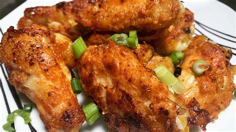 Easy Asian Fry Chicken Wings Recipe Youtube