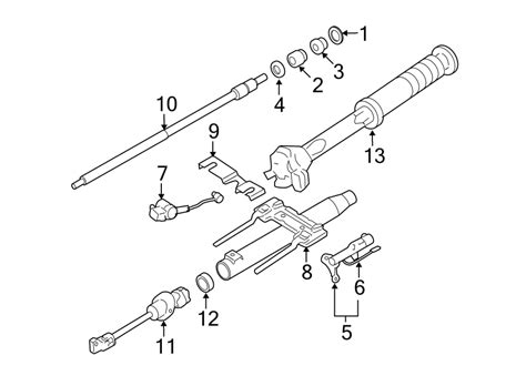 Chevrolet Colorado Steering Column Lock W O Tilt Shift Lever 26086256 Stingray Chevrolet