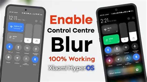 How To Enable Control Center Blur In Xiaomi Devices HyperOS YouTube