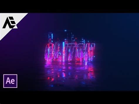 After Effects Tutorial Cyberpunk Glitch Logo Reveal No Plugin Artofit