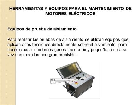 Mantenimiento En Motores El Ctricos Monof Sicos Herramientas Y Equipos