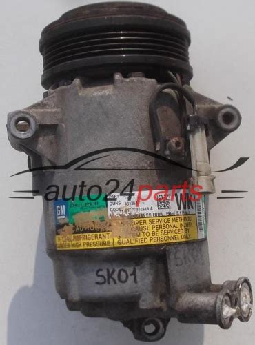 COMPRESOR DE AIRE ACONDICIONADO OPEL ASTRA CORSA MERIVA 1 0 1 6