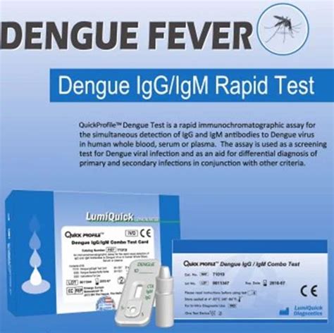 Dengue Ig Igm Combo Test Card X 25s IPA Healthcare