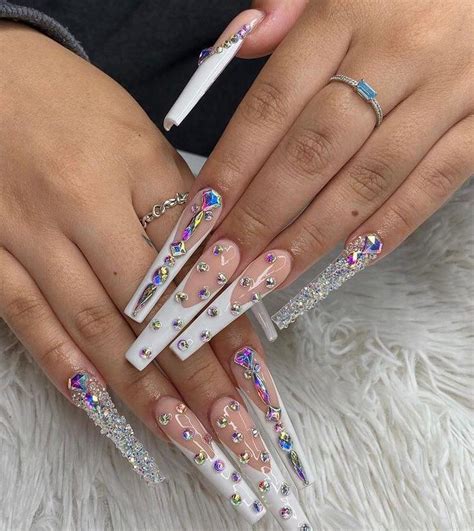 99 Looks The Ultimate Guide To Baddie Nails For 2024 Uñas Con Gliter